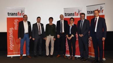 Die Teilnehmenden des Podiumgespraechs