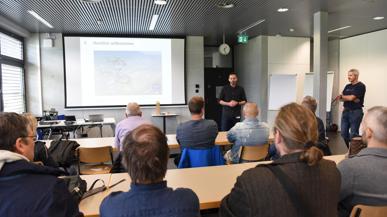 Branchenversammlung oeffentliche Verwaltung der Gewerkschaft transfair auf dem Militaerflugplatz in Alpnach