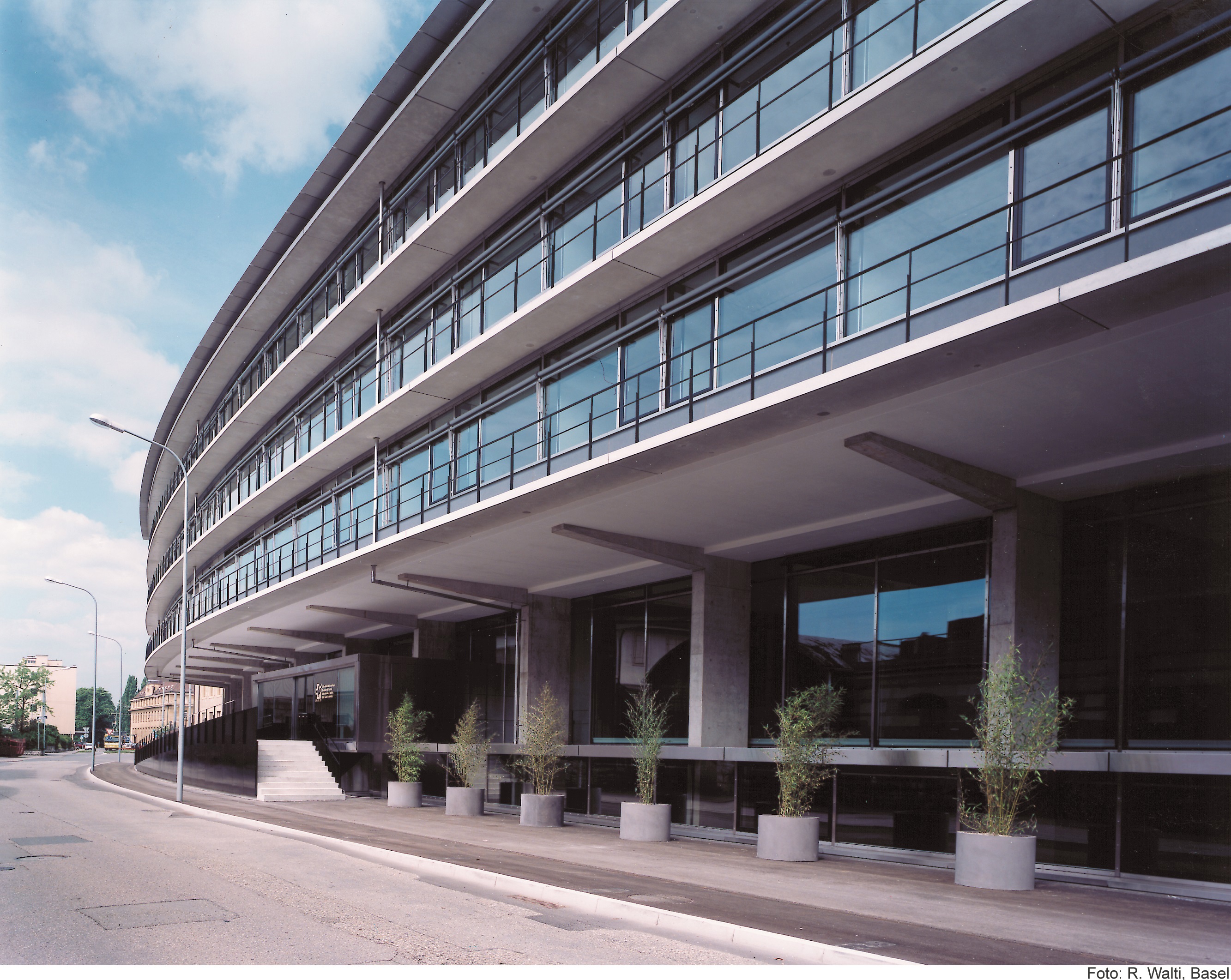 Die Fassade des BFS Gebäude