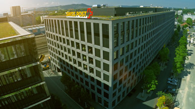 Ein Bild des Posthauptsitzes