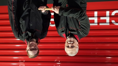 Erich Schlegel und Andrea Schleutermann